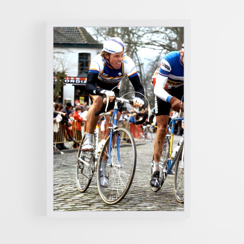 Poster Les Roues de la Victoire – affiche Cyclisme (vue 3)